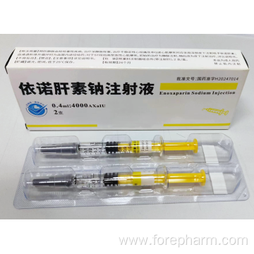 Enoxaparin sodium injection for human use